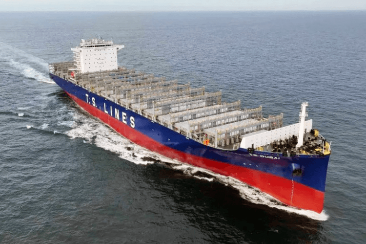 Imagen de portada - TS Lines recibe nuevo portacontenedores