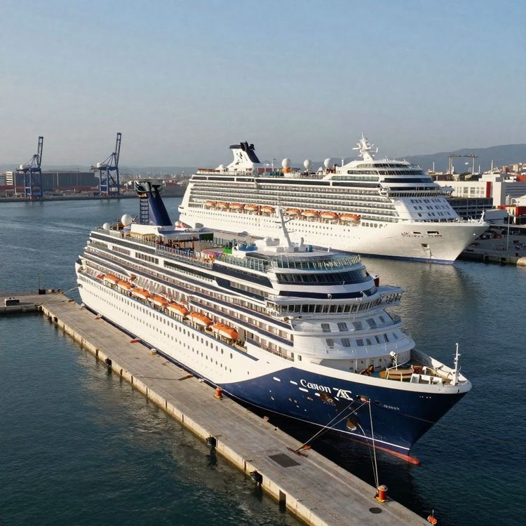 Imagen de portada - The Port of Santander Receives Double Cruise Ship Call Today