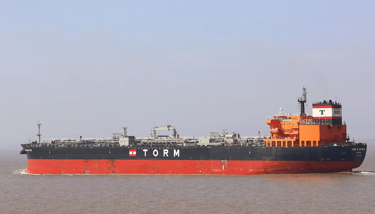 Imagen de portada - Torm Innovation Reroutes to Asia via Suez Canal Due to Houthi Threats in Red Sea