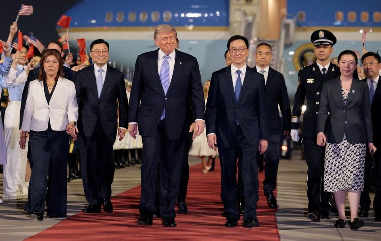 Imagen de portada - Trump se dirige a Beijing mientras Irán expande el control sobre el Estrecho de Ormuz