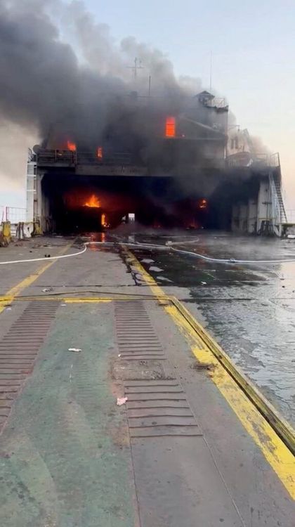 Imagen de portada - Turquía Restringe el Tránsito de Buques en el Mar Negro Tras la Escalada de Incidentes de Ataques