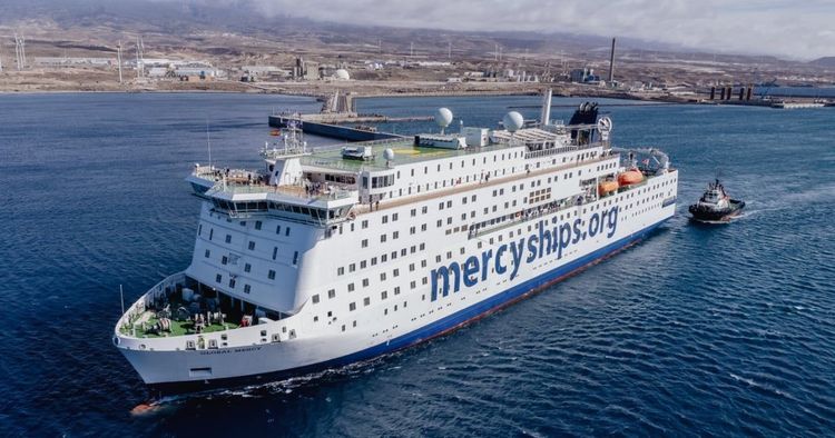 Imagen de portada - Wärtsilä extiende el acuerdo de servicio con Mercy Ships para buques hospitalarios