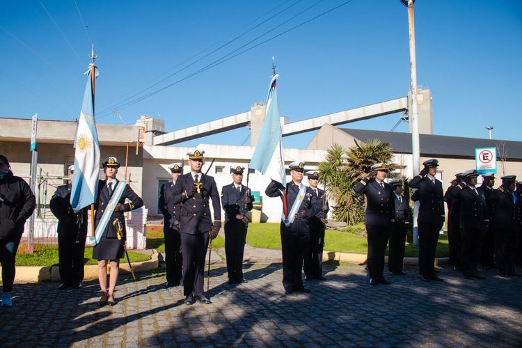 Puerto Quequén acompañó a la Prefectura Naval Argentina en el acto por su 216° aniversario