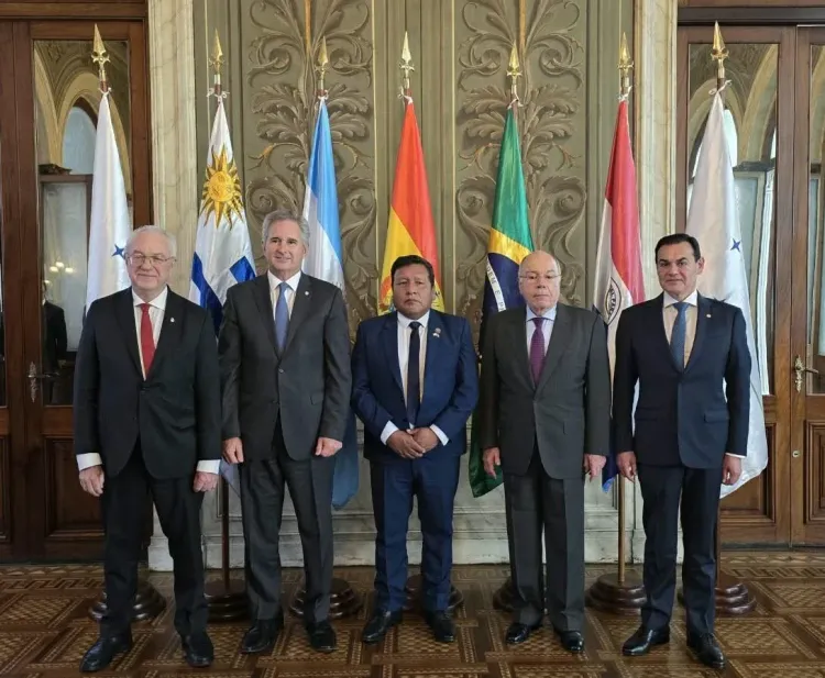 Los cancilleres del MERCOSUR se reunieron en Montevideo y abordaron las cuotas del acuerdo con la Unión Europea