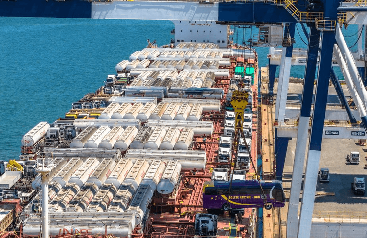 Imagen de portada - Yantai increases general cargo shipments to Africa with a 66.1% rise