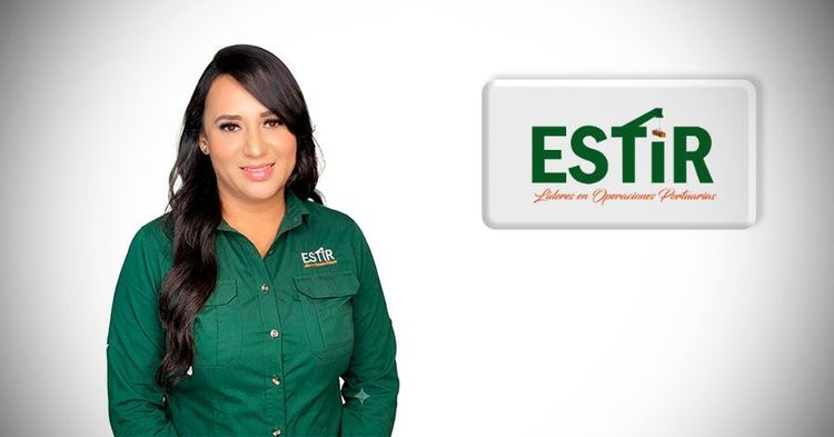 María de los Ángeles Cálix Bueso, gerente de Operaciones Portuarias de ESTIR, habló sobre liderazgo y desafíos del sistema portuario hondureño