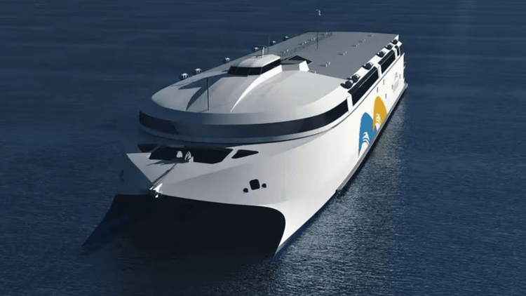 El ferry 100% eléctrico más grande del mundo inicia su viaje hacia el Río de la Plata