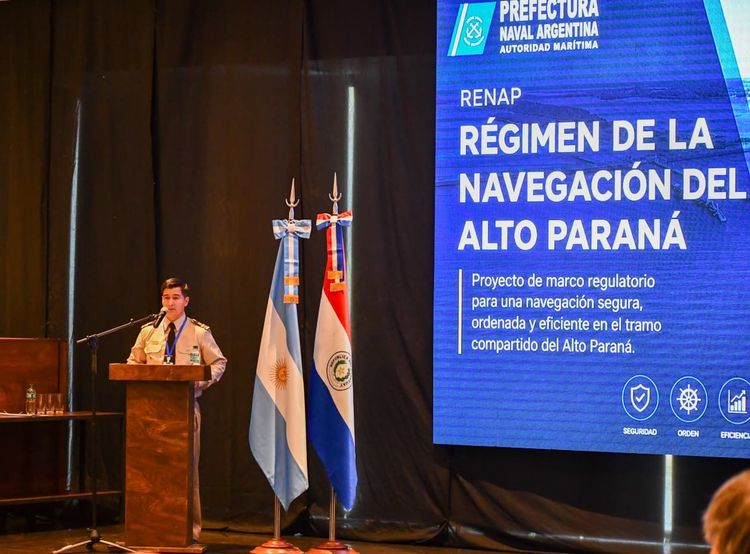 La Prefectura Naval Argentina participó de la VIII Reunión Plenaria Binacional del Grupo Encarnación