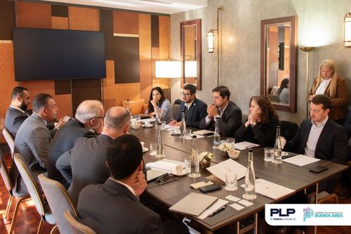 Empresarios de Emiratos Árabes Unidos manifestaron interés en desarrollar proyectos en el Puerto La Plata