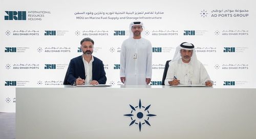 AD Ports Group e IRH Global Trading se asocian en servicios de bunkering y combustibles alternativos en el Puerto de Khalifa