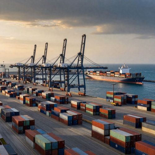 AMP and IDB Evaluate Progress and Projections of Puerto Armuelles Multipurpose Dock