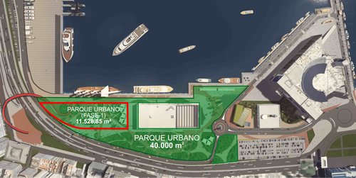 La Autoridad Portuaria de Las Palmas ultima las obras de la primera fase del futuro Parque Urbano del Puerto de Las Palmas