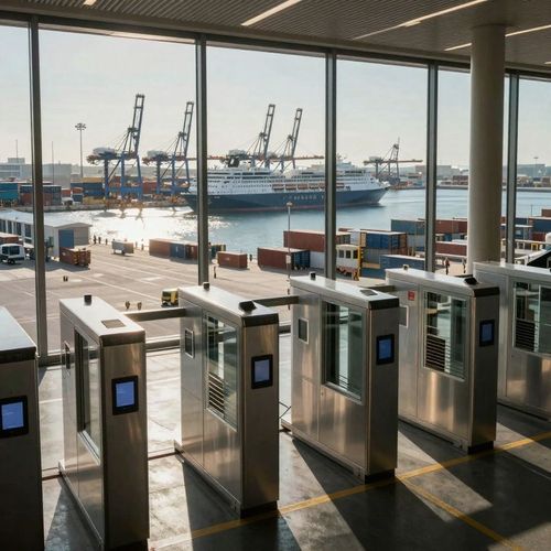 Porto de Valência introduz a primeira instalação de controlo de fronteiras de passageiros compatível com EES em Espanha
