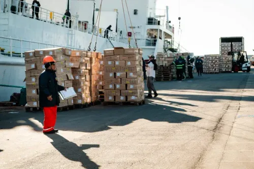 El Puerto Mar del Plata exporta más de 4.200 toneladas de pescado congelado a Camerún