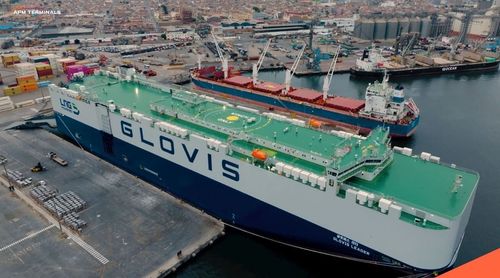 Historic Milestone in Callao: APM Terminals Receives the World's Largest Car Carrier