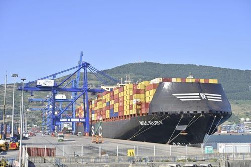 MSC Ruby: el mayor portacontenedores en arribar a Bilbao con 366 metros