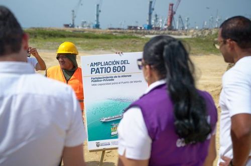 Manta inicia ampliación del Patio 600 con inversión de USD 2,3 millones