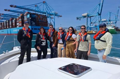 Delegación del Ministerio de Transportes visita Puerto de Algeciras