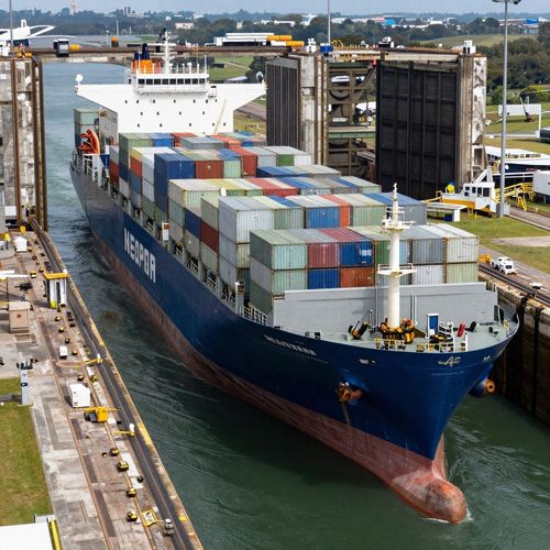 Canal do Panamá anuncia ajuste de calado para navios Neopanamax como parte da estratégia de gestão hídrica