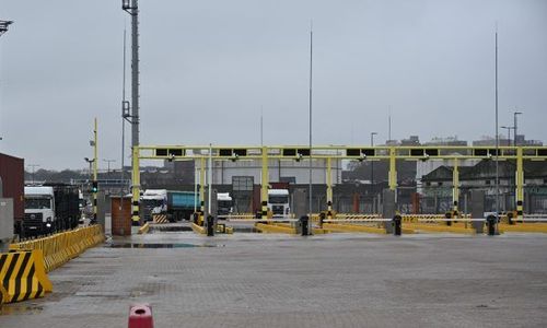 Puerto de Montevideo: Pruebas de balanzas del Acceso Norte